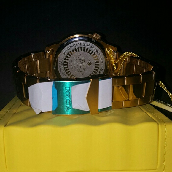 FIRM weekend sale,new Invicta Choro gold watch